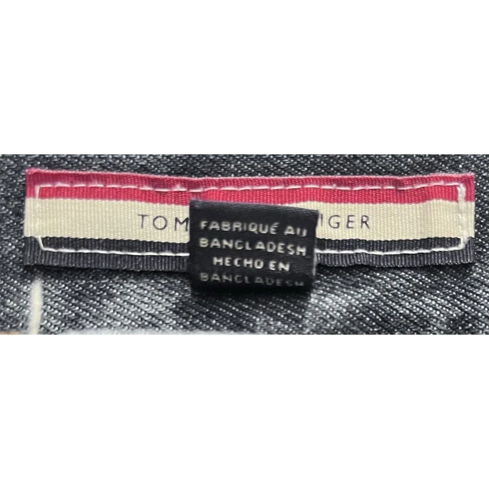 Tommy Hilfiger Straight Leg Flap Pocket Denim Jeans Youth Boys 16 Blue Preppy